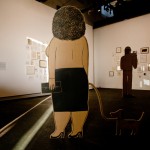 Marco Raparelli, senza nome, 2012, disegni a matita e pennarello su carta, sagome in MDF