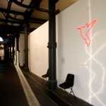 Eddie Peake, Delineated Only by Currency, 2012, neon
