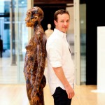 Senza titolo, legno e resina di pino, 175 cm, 2012