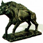 Antonio Ligabue Iena, 1956-1957 bronzo h. 21,5x27,5x10,5 cm